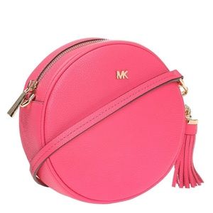 Michael Kors pink round shoulder bag